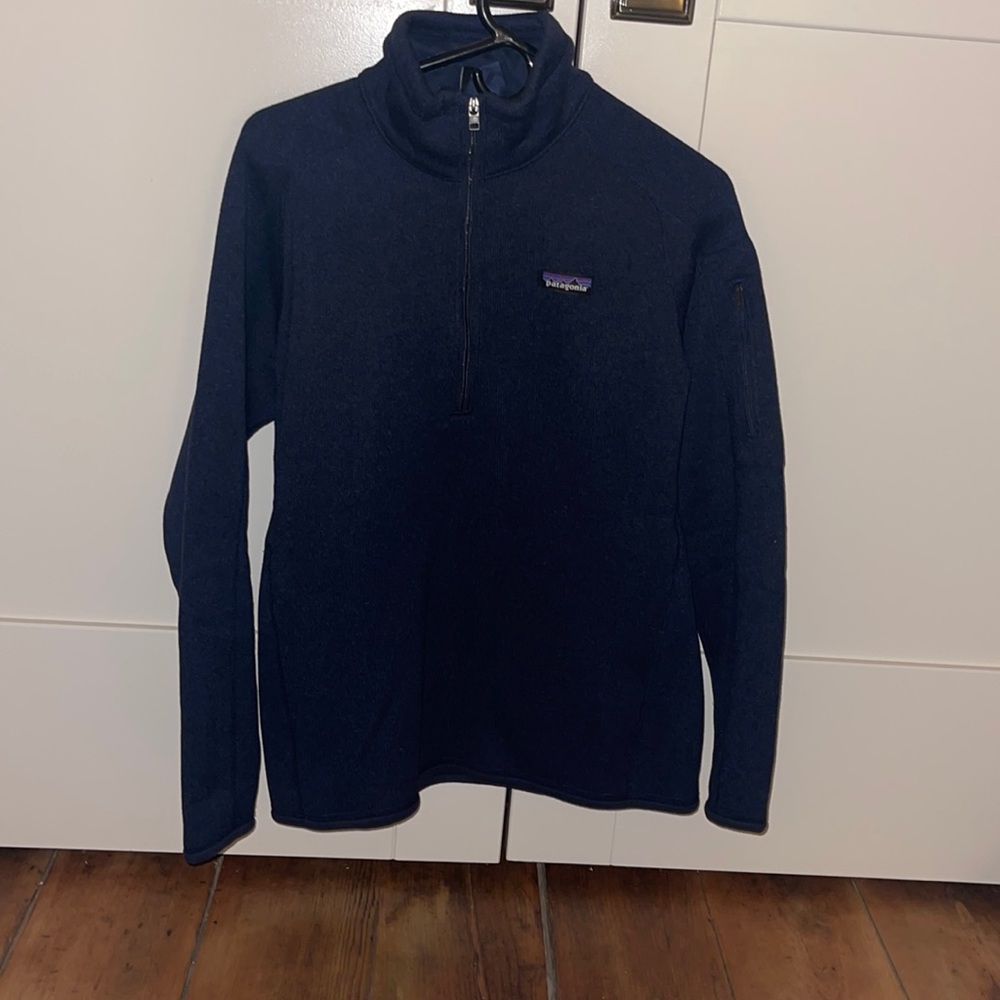 Patagonia women’s better sweater 1/4 zip pull over